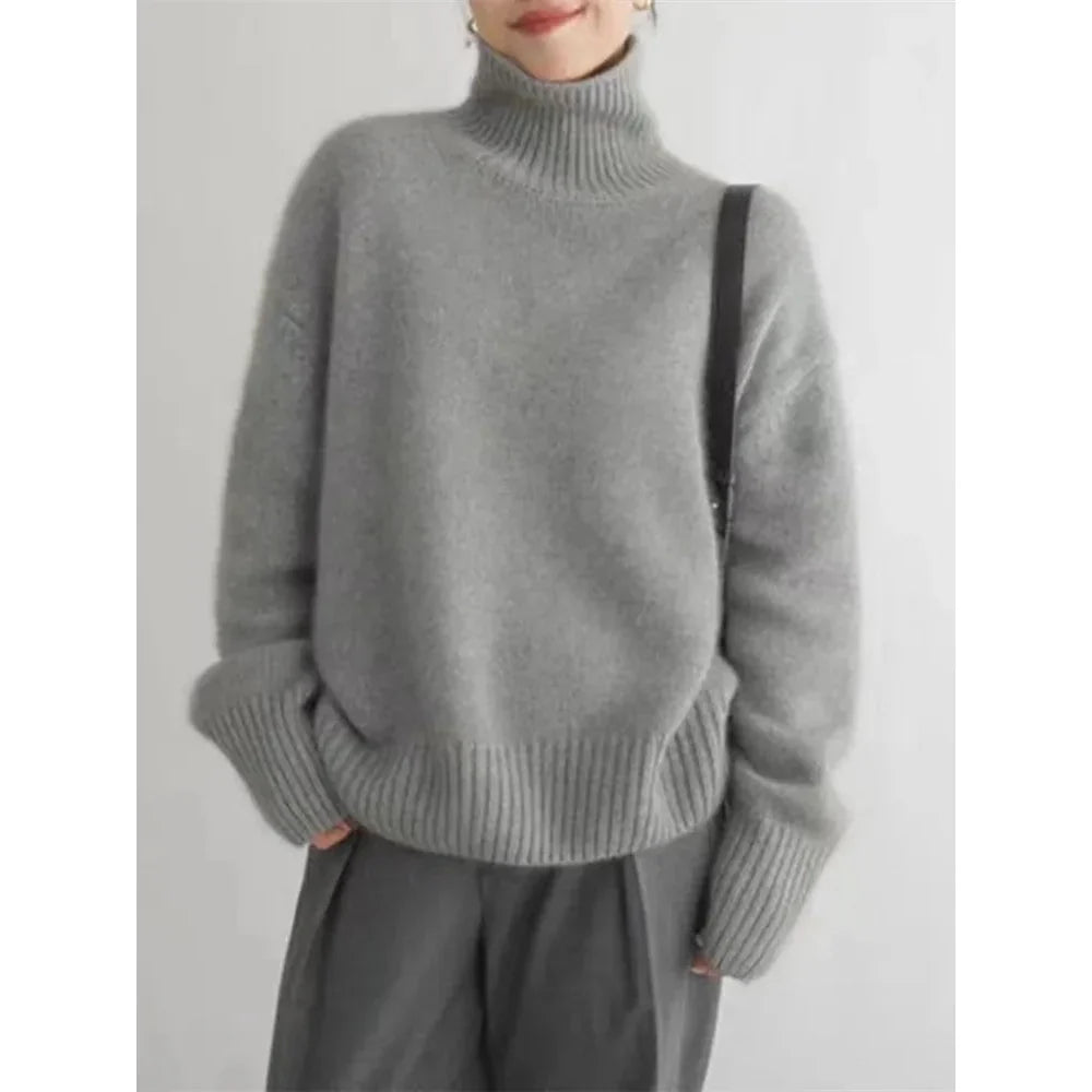 Elena | Cozy Knit Turtleneck Sweater