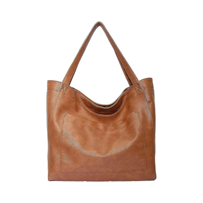 Sienna | Classic Leather Tote Bag